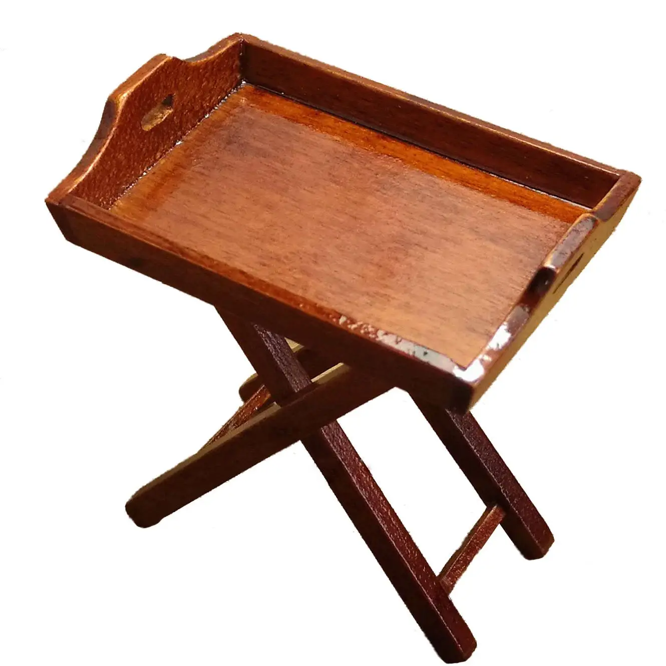 1//12 Dollhouse Miniature Furniture End Table Double Layer Tea Coffee Table