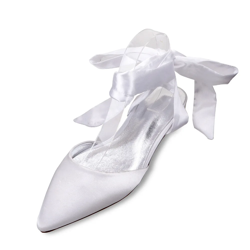 Creativesugar/женские атласные туфли на плоской подошве с острым носком; вечерние модельные туфли; женские туфли на плоской подошве с ремешком на щиколотке и лентой для свадебной вечеринки