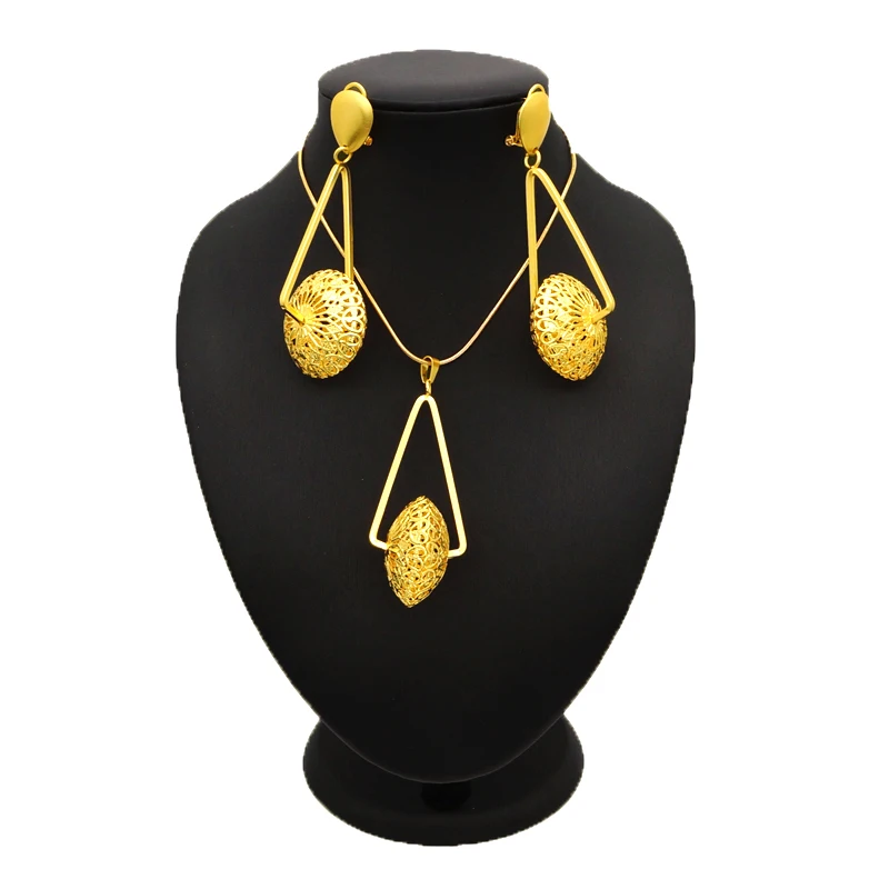 

earring GIFT gold jewelry party jewelry women necklace Earring pendant women jewelry earrings for women set