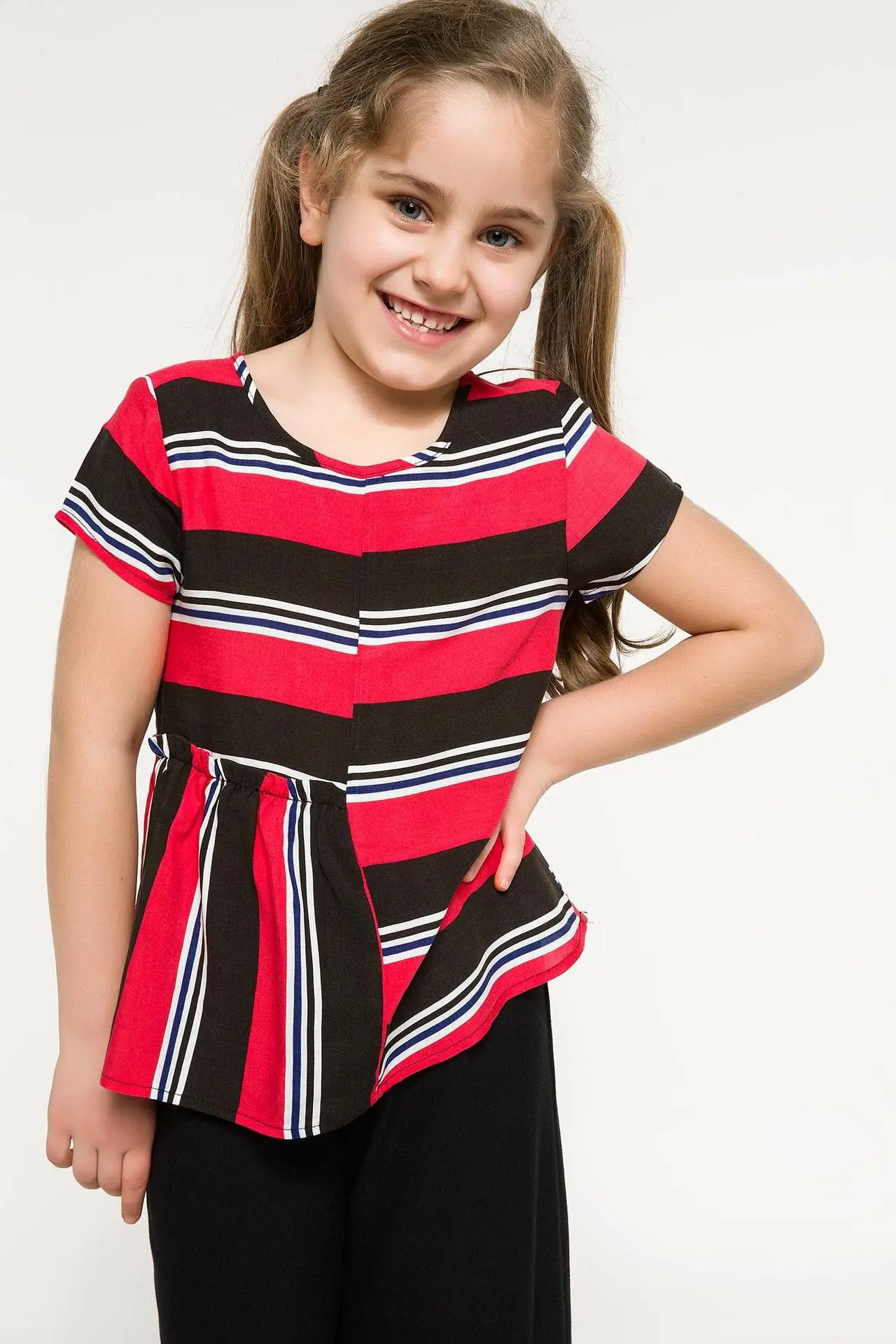

DeFacto Girl Woven Top Short Sleeve Blouse J1911A618SPRD280