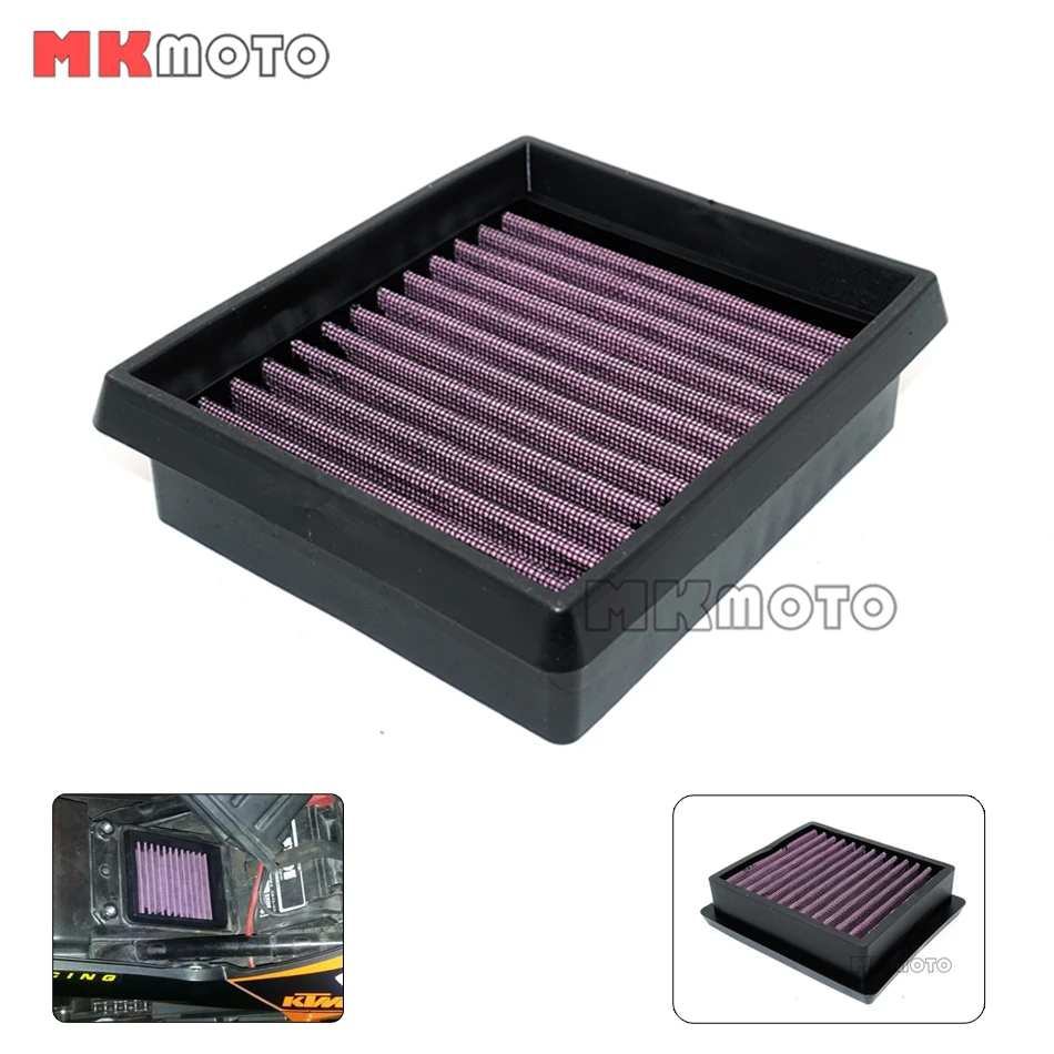 

Motorbike Parts Motorcycle High Flow Air Filter Element Fit For KTM DUKE 390 125 200 duke Scooter Sports NEW