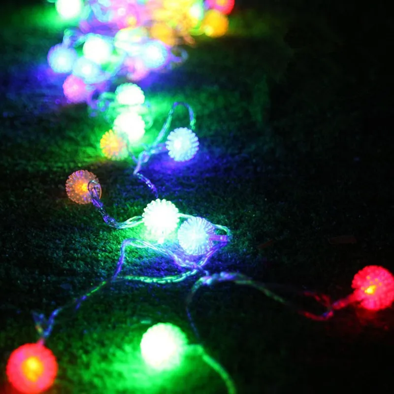 

Fairy 10m LED Ball Curtain String Light New Year Christmas Tree Garland Wedding Chandelier Wedding Party Outdoor Indoor decor