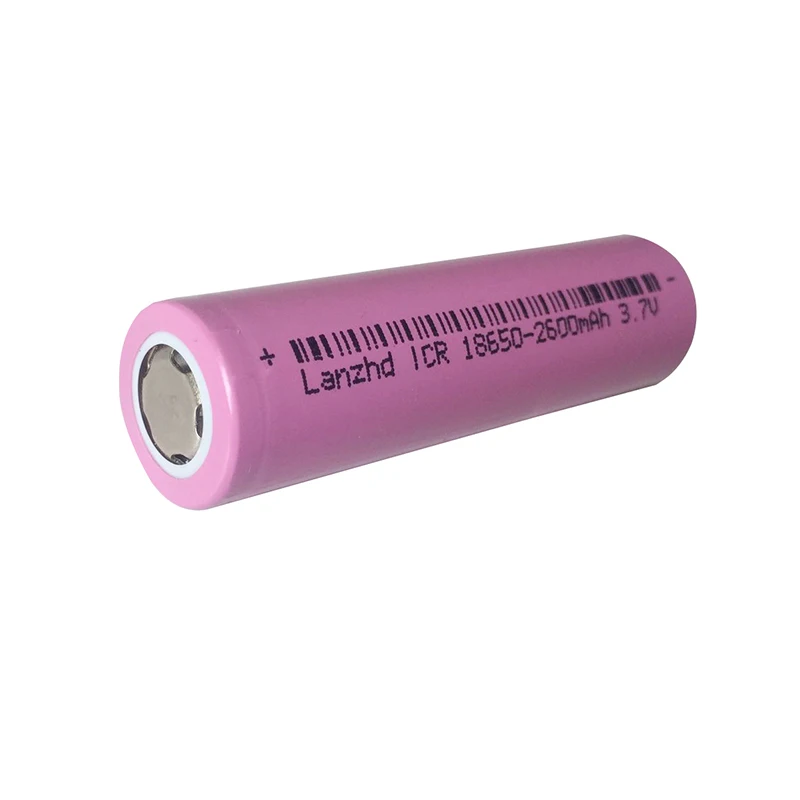 18650 батарея для samsung 18650 Батарея 3,7 v перезаряжаемые батареи 2600maH Li ion ICR18650 26F батарея для фонарика(8 шт - Цвет: Pink