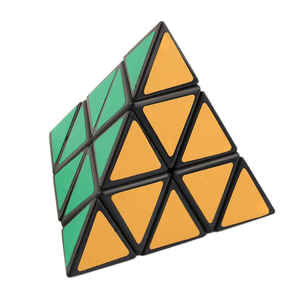 

OCDAY Pyramid Triangle Speed Magic Cube Puzzle Toy Block Magic Game Educational Gift for Developing Children's Intelligence Toys
