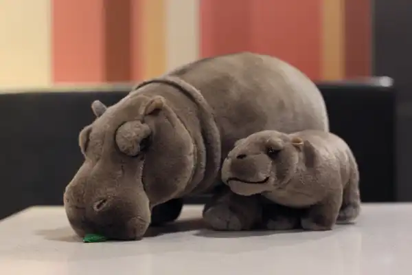 Real Life Hippo Plush Toy Realistic Wild Animals Stuffed Toys Realistic Wild Animals Stuffed Toys