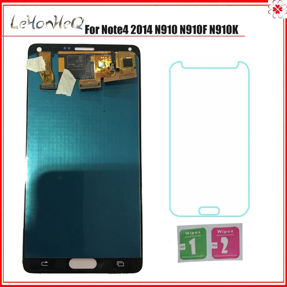 

TFT For Samsung Galaxy Note4 2014 N910 N910F N910K LCD Display Touch Screen Digitizer Assembly For Samsung Note 4 N910FD LCD