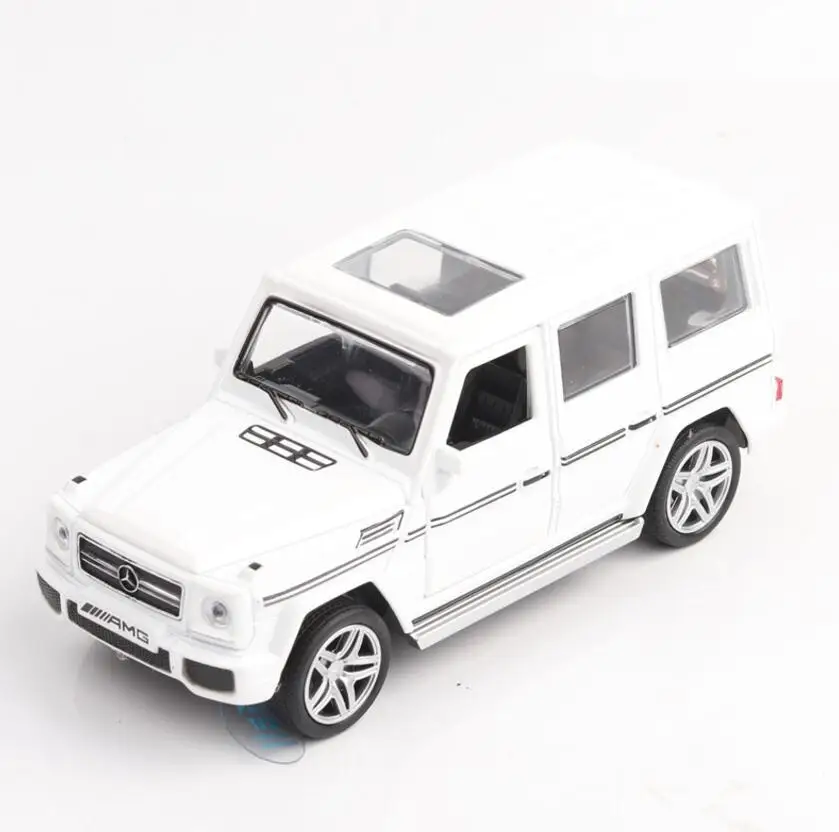 1/32 Diecasts& игрушечный транспорт Mercedes G65 AMG Модель автомобиля со звуком и светильник коллекция автомобиля игрушки для мальчика Детский подарок brinquedos