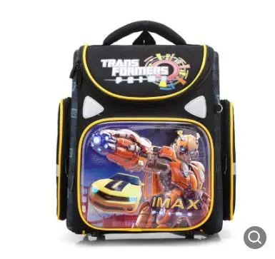 Русский детский школьный рюкзак, ортопедический школьный рюкзак для девочек, школьный рюкзак для начальной школы, Детский рюкзак через плечо - Цвет: refer to photo