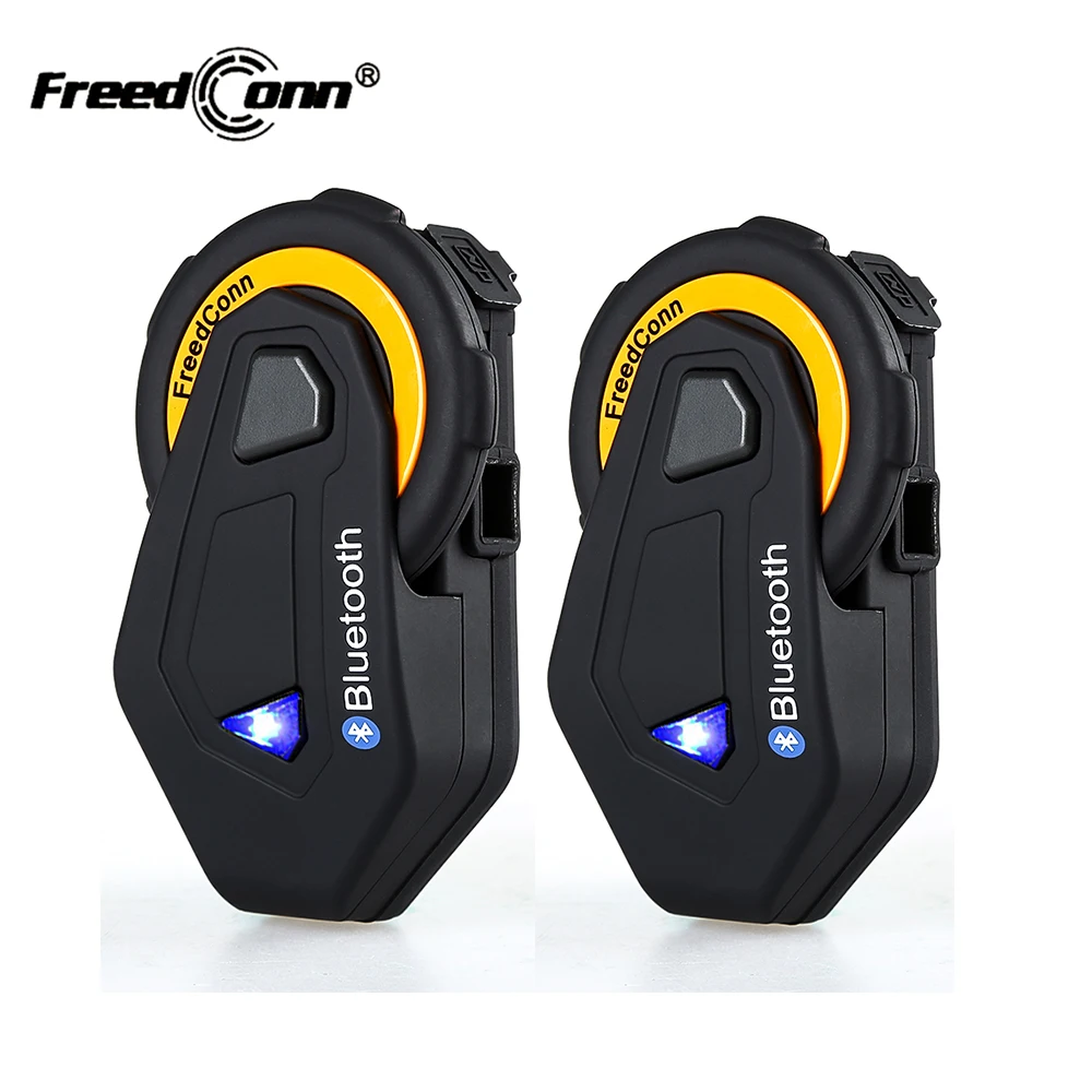 

2Pcs Intercom FreedConn T-MAX intercomunicadores de casco moto helmet bluetooth headset intercomunicador moto motorcycle 1500M
