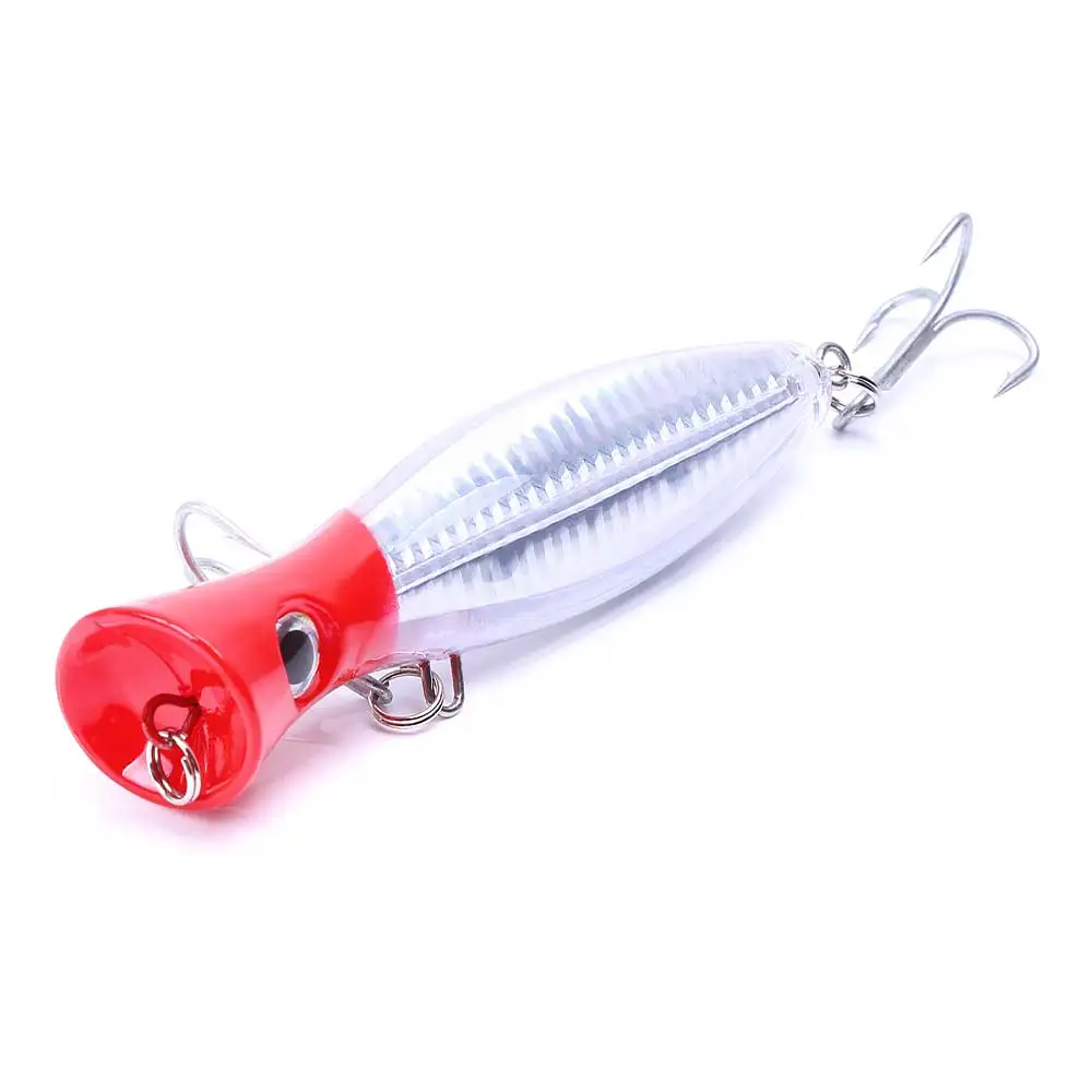 Isca de Pesca Hengjia Popper Biônico Baixo Pike Wobbler Pesca 1set 10 Pcs 8 HENGJIA 1set (10 pcs) popper isca de