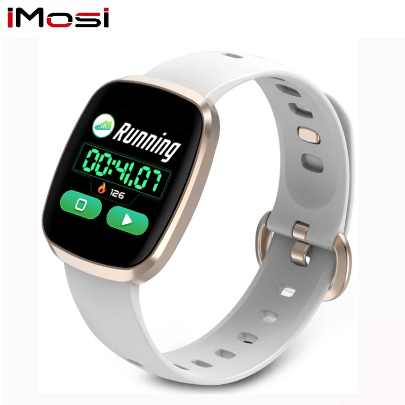 

Imosi Smart Watch Waterproof GT103 Blood Pressure Fitness Tracker Sleep Monitor Music Control Full Screen Touch for iPhone