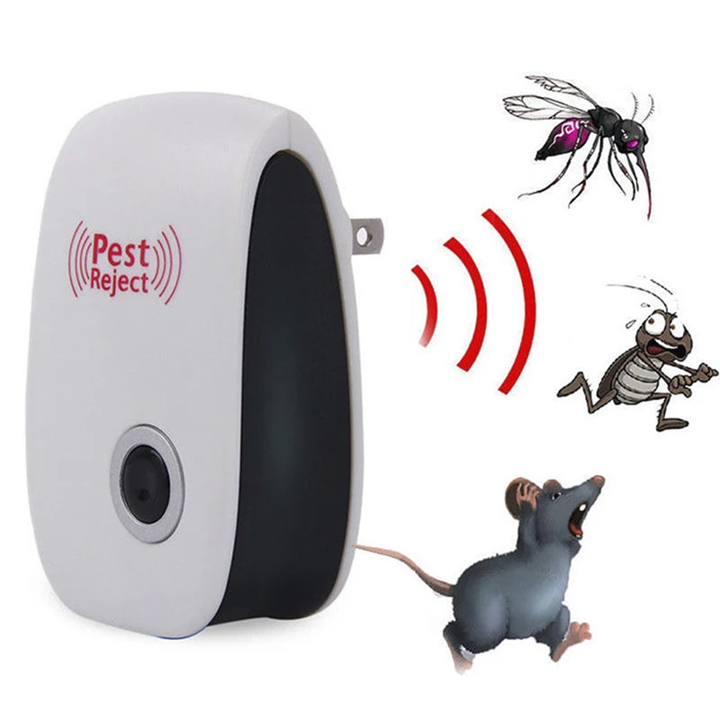 

Anti Rodent Insect Repellent Mole Mouse Cockroach Mice Dropship Pest Control Ultrasonic Pest Repeller Mosquito Killer Electronic