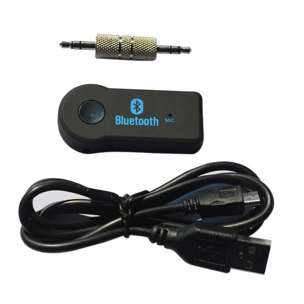 

Wireless Bluetooth Receiver Transmitter Adapter 3.5mm Jack For Car Music Audio Aux A2dp For Headphone Reciever Handsfree