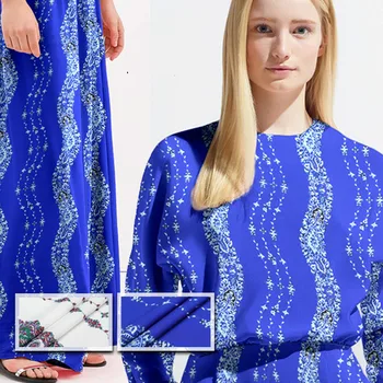 

Little Joe heavy silk fabric printing double Ruannuo dress shirt silk fabrics wholesale high quality silk cloth