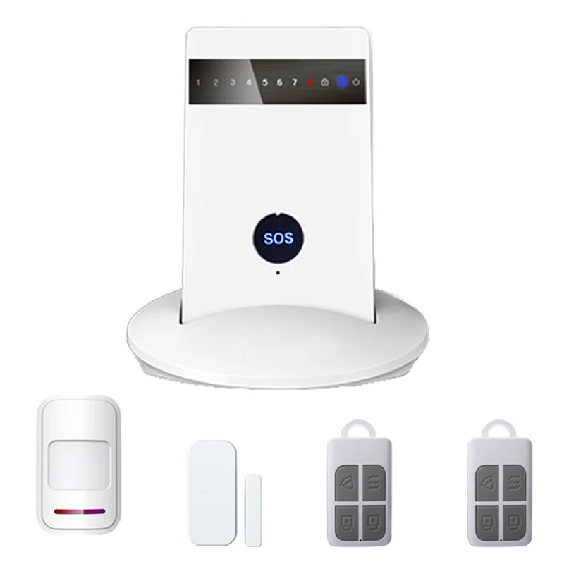 

2017 new Free shipping GSM+PSTN dual network home burglar gsm alarm system G15