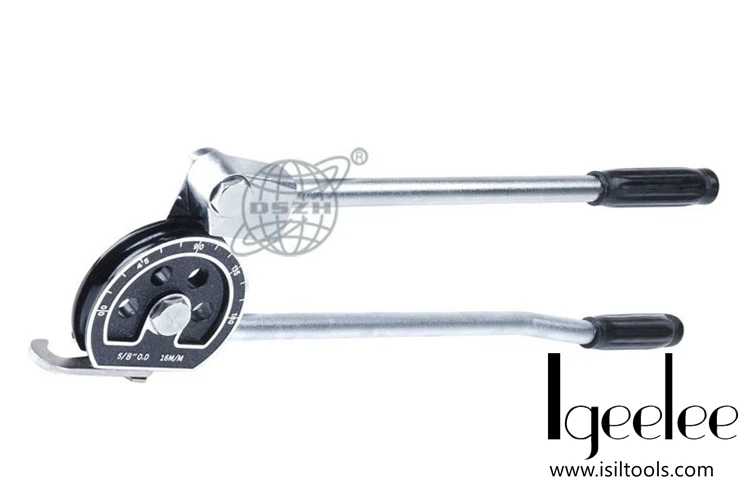 

iGeelee Refrigeration tool CT-364A-10/12/14 16mm-22mm O.D.Tubing 180 Degree Copper Pipe Bending Tool Tubing Bender