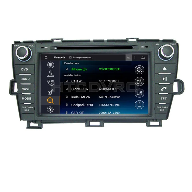 Flash Deal YMODVHT 8inch 4G Octa Core Android 9.0 7.1 Car DVD Player for Toyota Prius 2009- Right/Left driving Black RDS Radio Audio Stereo 18