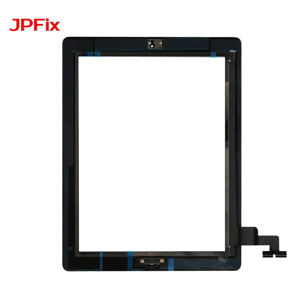 JPFix Touch Панель для iPad 2 A1395 A1396 A1397 Сенсорный экран Сенсор Стекло Панель с Главная кнопка