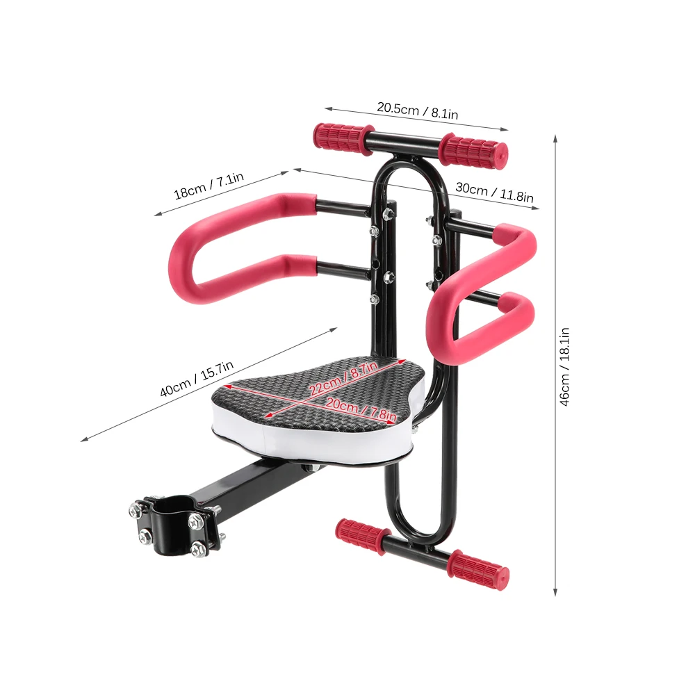 Быстроразъемное детское безопасное переднее сиденье, крепление для детского велосипедного сиденья, детское седло для электрического велосипеда, велосипедное седло, подушка