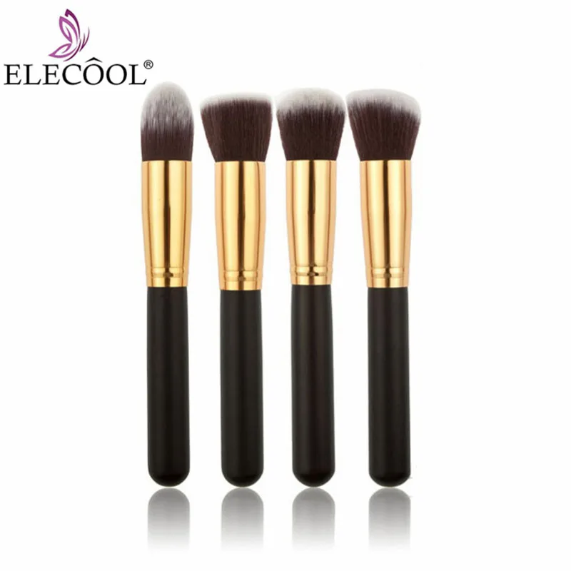 

ELECOOL 1/4/7psc 5 Styles New Angled Head Makeup Blush Brush Face Cheek Contour Powder Blusher Brush Women Make up Cosmetic Tool