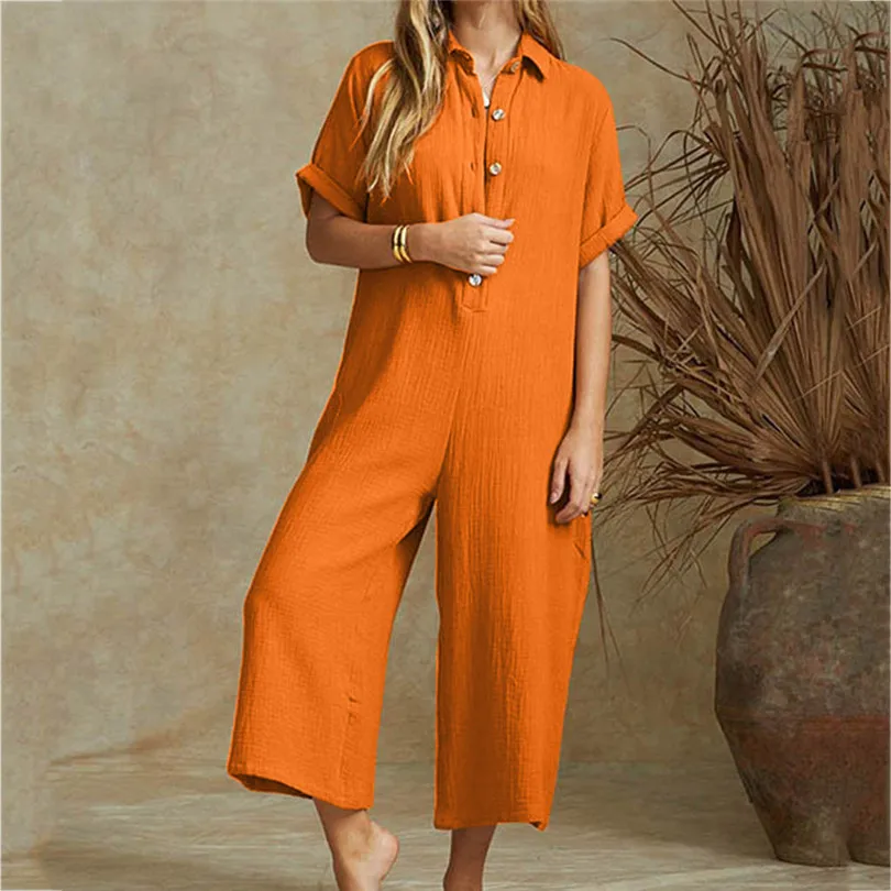 

New Women Summer Autumn Casual Oversize Casual Solid Harem Pants Loose Trousers Jumpsuit Brief Beach Holiday Dropshipping #4A29