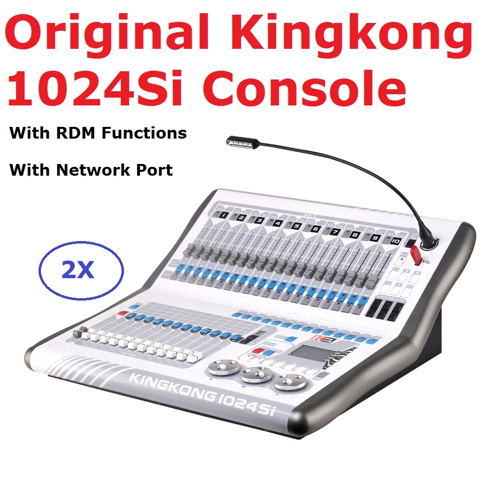 2 шт. упаковочный кофр Kingkong 1024SI консоль сценические огни светодиодные прожекторы