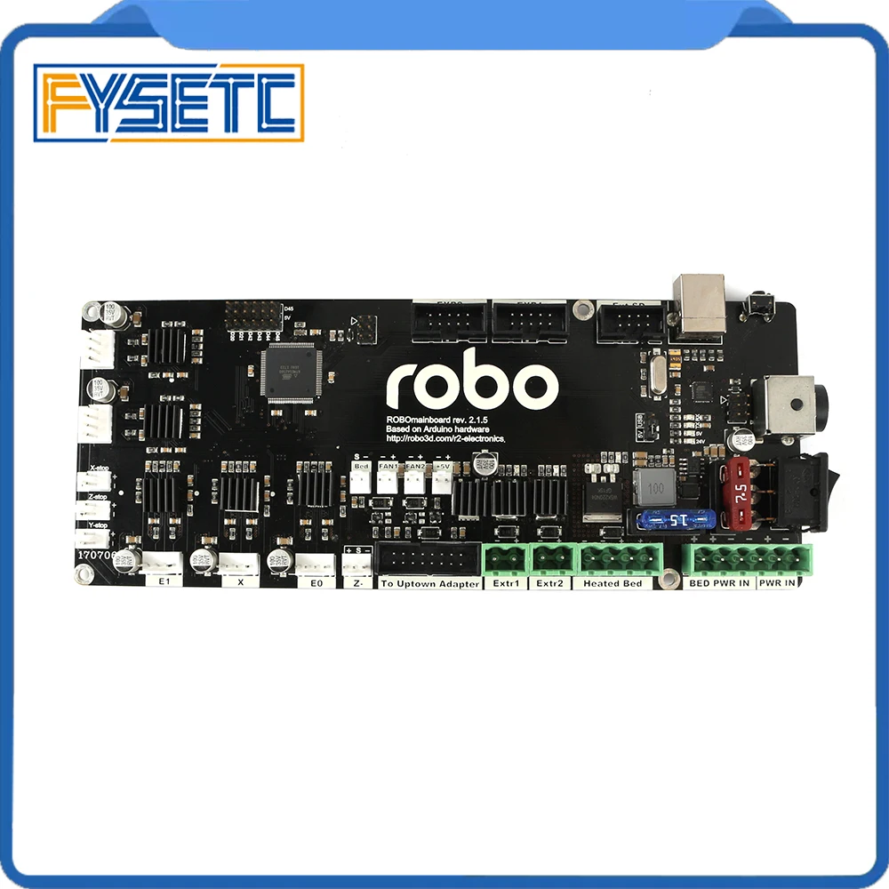 

ROBO Mainboard Based On A4988 Stepper Driver Board Mega2560 MCU Control Board For CNC Machines 3D Printer Parts