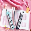 24 шт./лот Kawaii Миньон 0,5 мм черные чернила гелевые ручки для письма Kawaii Канцелярские Товары для детей подарки офисные материалы для школы принадлежности