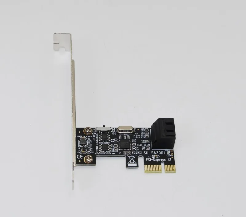 SATA Card PCI Express to 2 Ports SATA 3.0 Card 6Gbps PCI-E SATA PCIE SSD Adapter Low Bracket Computer Components IPFS HDD Mining