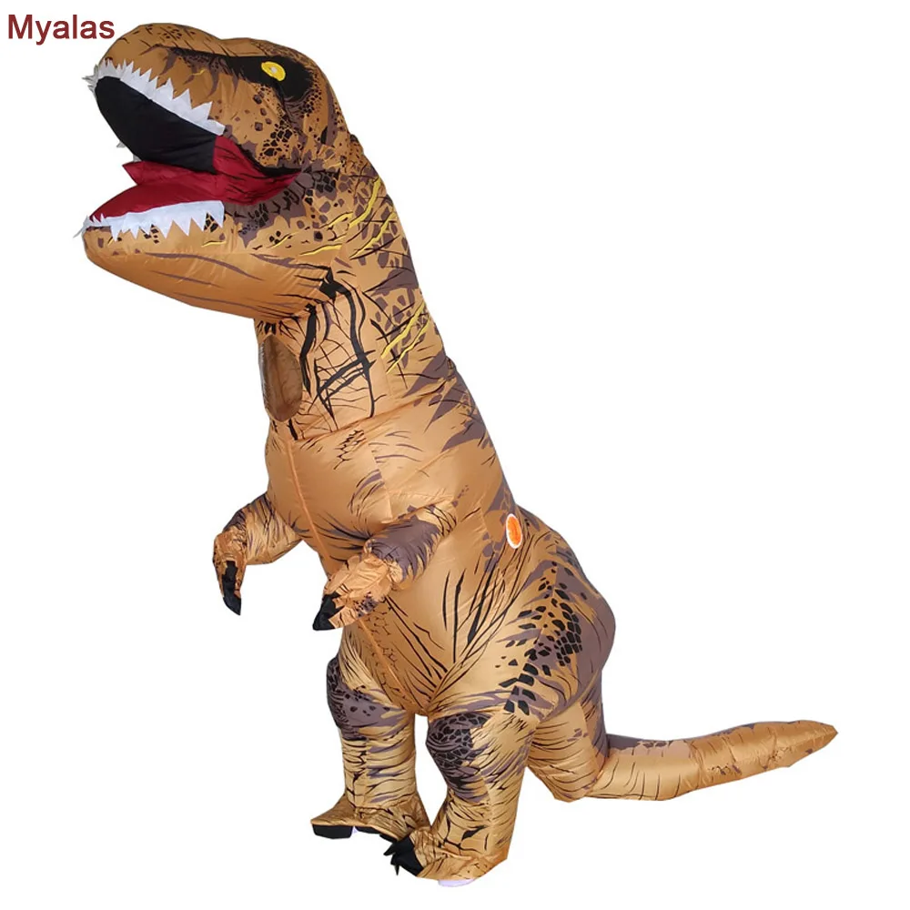T REX Костюм надувной динозавр костюм для аниме Expo traje de dinosoaurio Blowup disfraces adultos