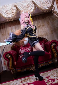 

Fate/EXTRA CCC Caster Women Cos Anime Party Cosplay Costume Uniform Costume Free Shipping
