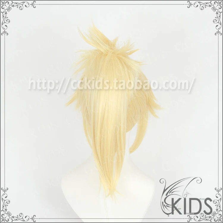 Мордкрасный парик для косплея Fate Grand Order Apocrypha Stay Night блонд косичка синтетические волосы