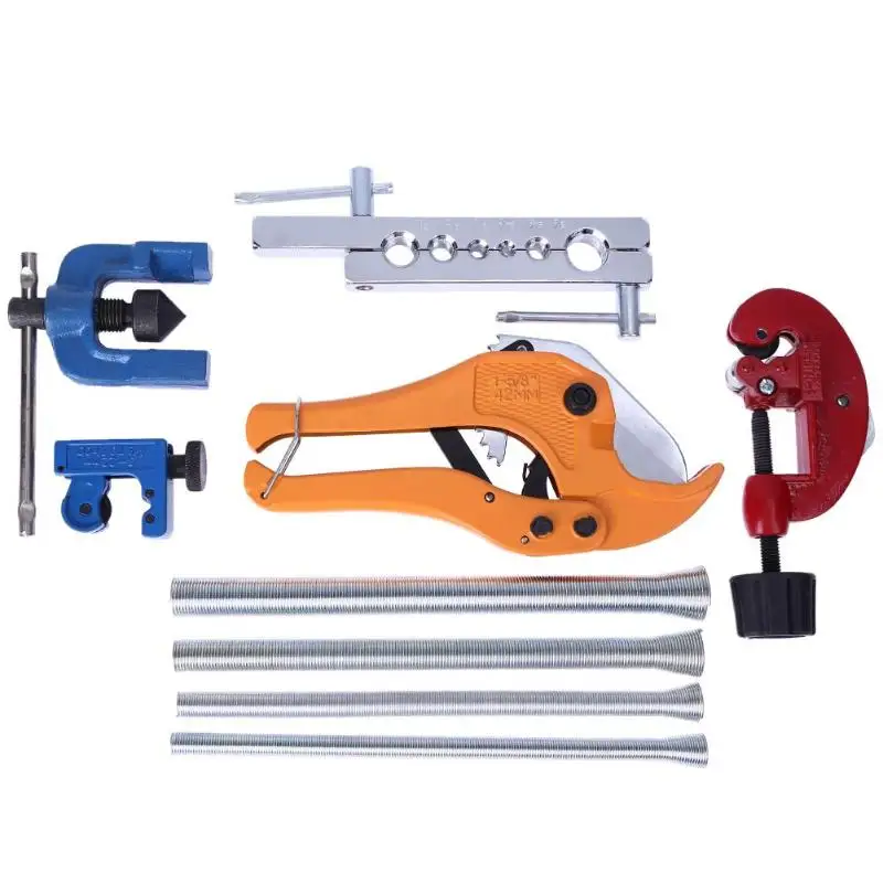 

9pcs Expander Reamer Refrigerator Air Conditioning Tube Cutter Repair Tools Home Appliance Repairing Kits