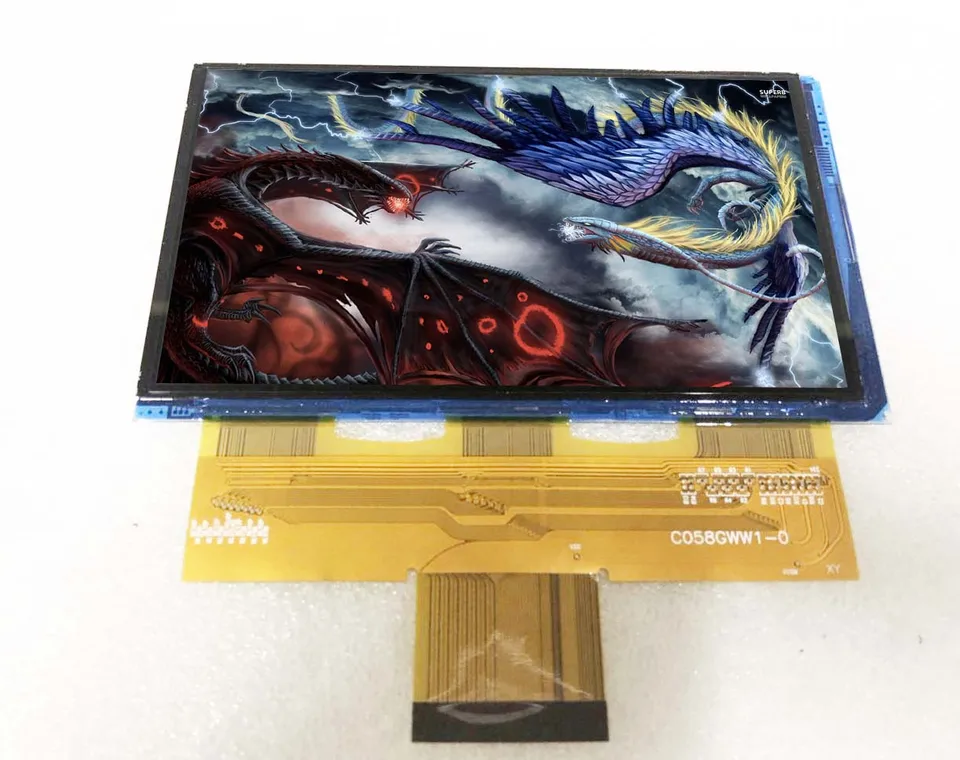 Excelvanプロジェクター用lcdディスプレイパネル,5.8インチ,C058GWW1-0