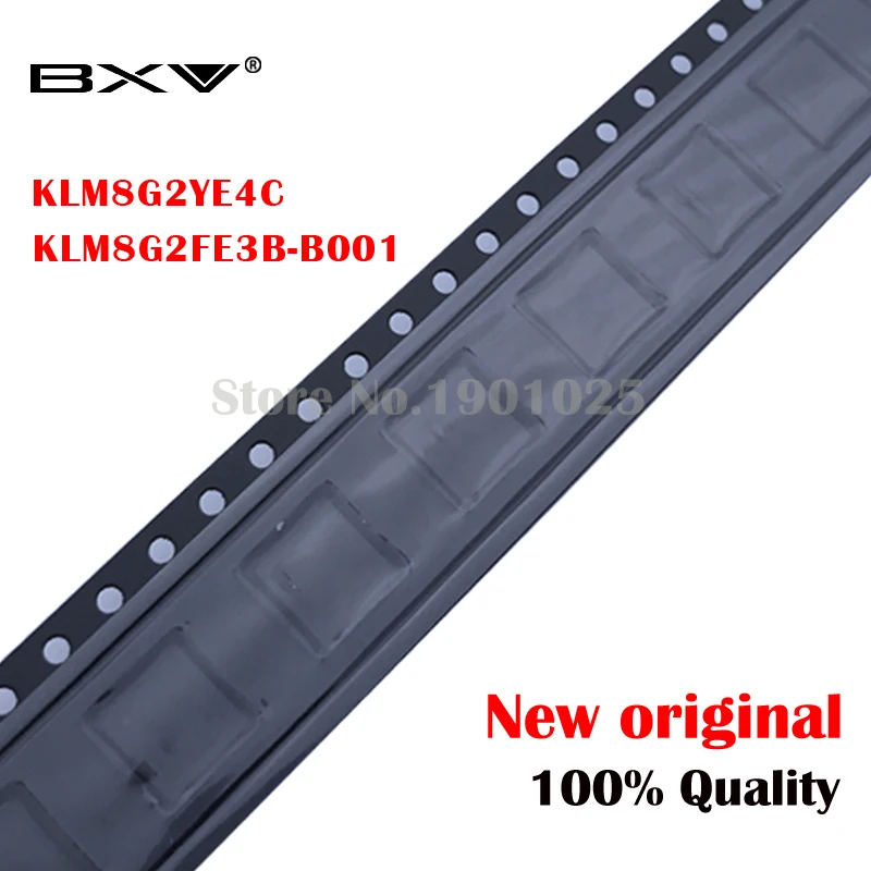 

KLM8G2YE4C KLM8G2FE3B-B001 BGA-153 emmc 8G 100%New