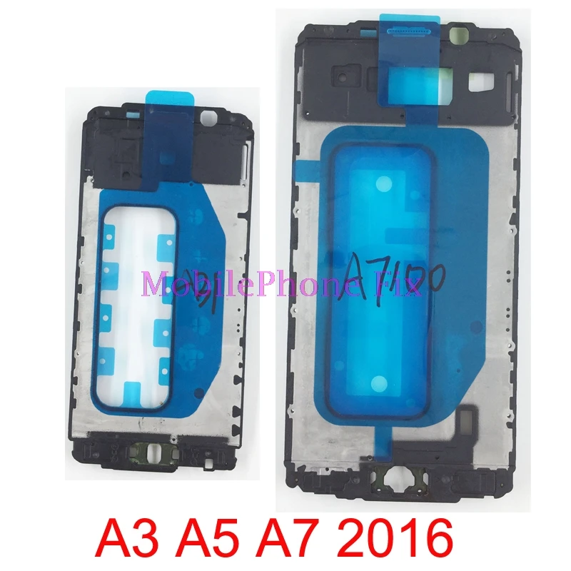 

LCD Front Frame Bezel Housing For Samsung Galaxy A3 A5 A7 2016 A310F A510F A710F Middle Inner Frame Repair Parts