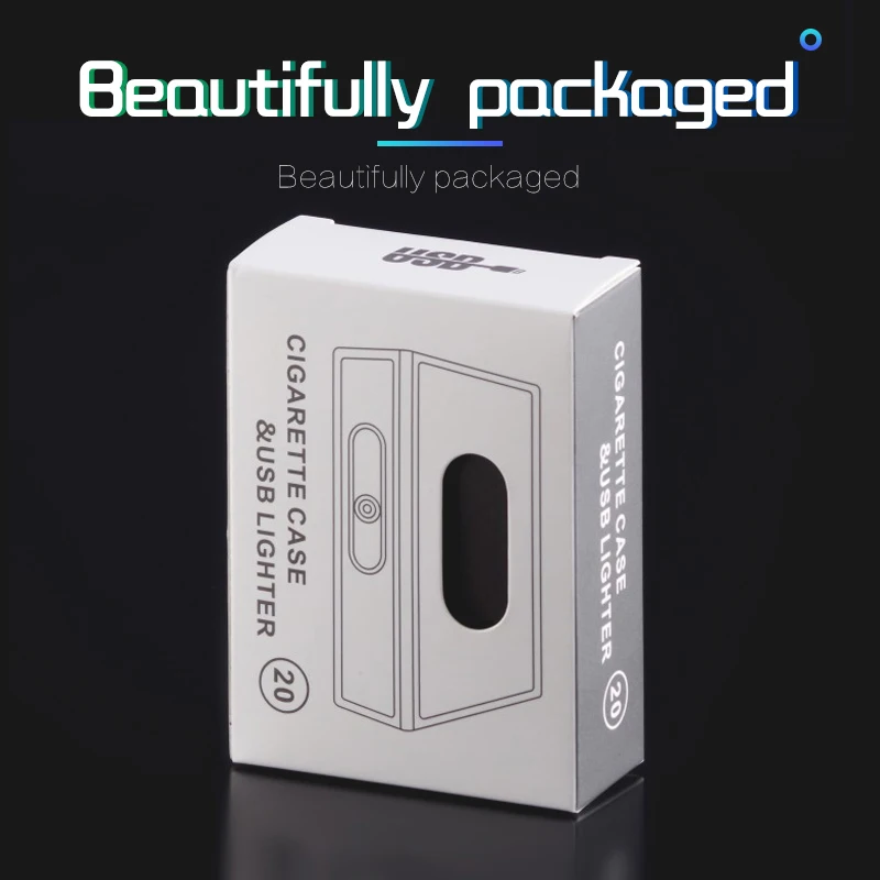 JJ707 20 шт sanqiao ветрозащитный чехол для зажигалки usb двойной