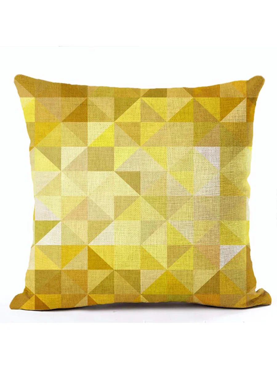 

Colorful Marble Texture Geometric Series Printed Sofa Cushion Cover Home Decor Houseware Throw Pillowcase Linen Square Wholesale