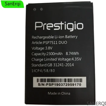 

For Prestigio Muze B7 PSP7511 / PSP3512 DUO Battery 2300mAh PSP7511 Baterij PSP 7511 DUO High Quality