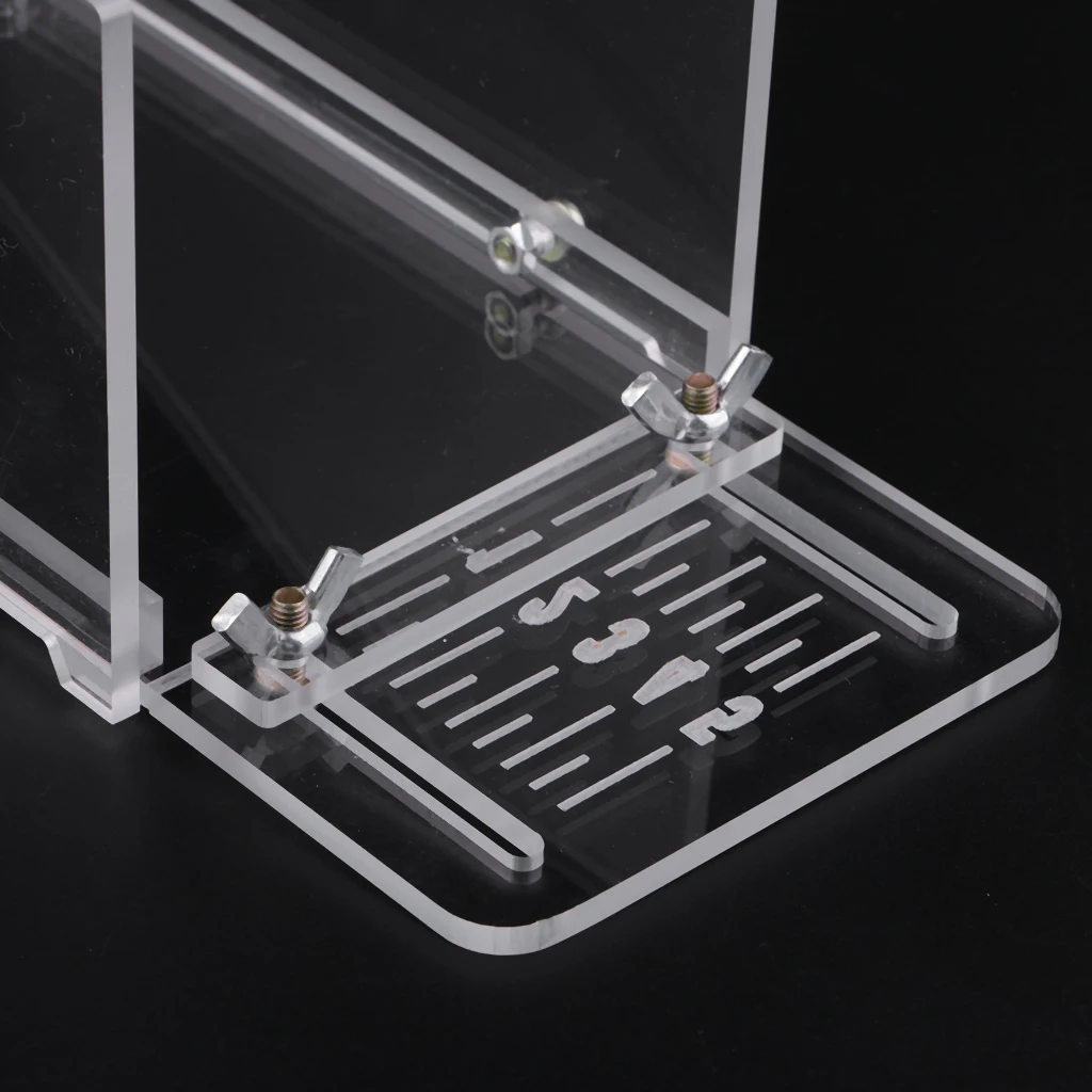 Transparent Acrylic Soap Cutting Tools Adjustable Loaf Soap Cutter Box Handmade Soap Making Supplies