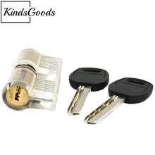 Слесарные принадлежности прозрачный медный замок Cutaway обучение мастерство профессиональная вязкая практика замки замок выбрать