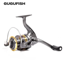 GUGUFISH 8 подшипниковых рыболовных катушек, спиннинговое колесо для правой и левой руки, сменная металлическая катушка, скорость бросания 5: 5: 1