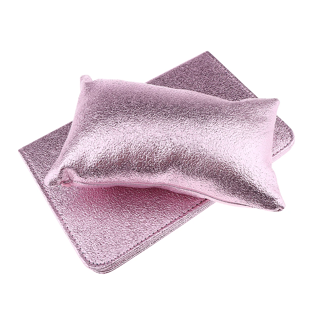Professional Nail Manicure Care Salon Soft Hand Rest Cushion Pillow & Mat Set, Durable, Easy to Clean, Foldable, Flexible Use