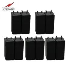 10pcs/Lot Wama New 4V Rechargeable Battery 400mAh Table Lamp Flashlight Mosquito Coils 0.4AH Lead-Acid Storage Batteries 3D04 10pcs/Lot Wama New 4V Rechargeable Battery 400mAh Table Lamp Flashlight Mosquito Coils 0.4AH Lead-Acid Storage Batteries 3D04