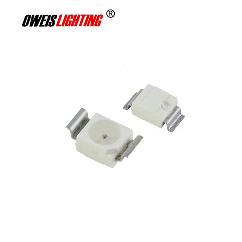 

10PCS LO T776 Q2-4 , 3528 ORANGE LED , 1210 606NM 2V PLCC-2 , Surface Mount, Bottom Entry