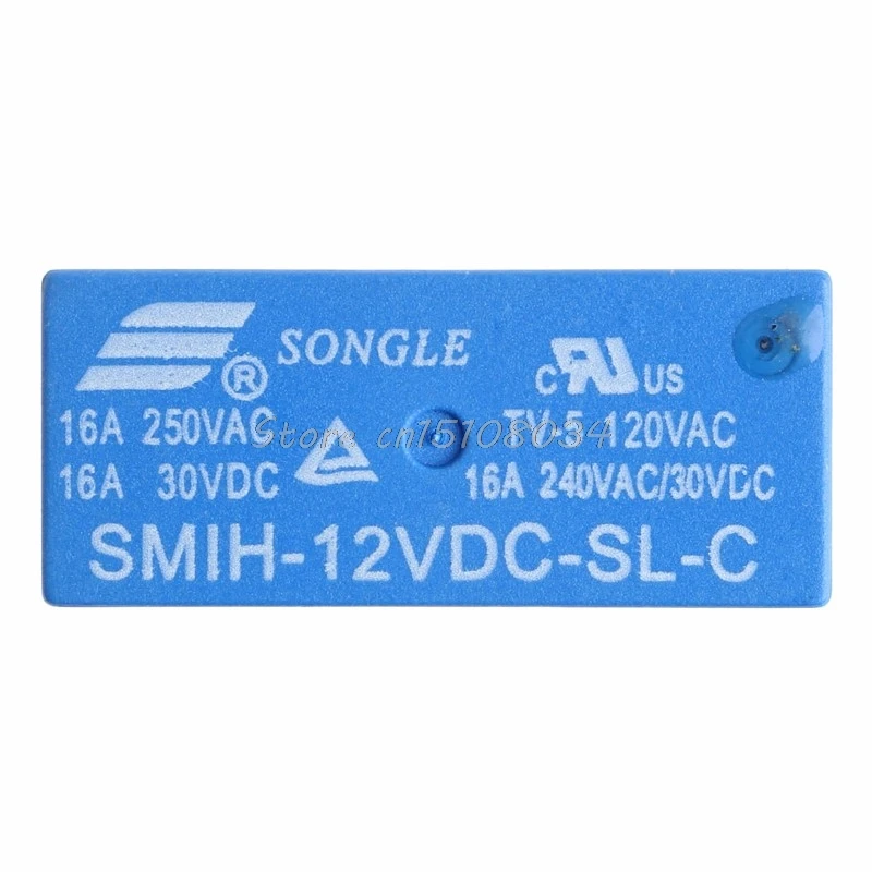 5 шт./компл. SMIH-12VDC-SL-C реле 12V 16A 250V 8 Pin один преобразования S08 и Прямая поставка