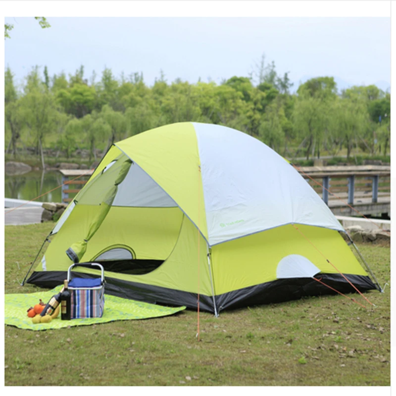 

Tents Outdoor Camping Ultralight Tent 2 Person Double Layers Lightweight Tent