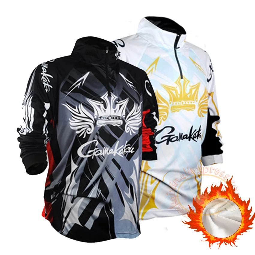 2019 keep warm Men Fishing Clothing Japanese Brand Anti Uv Mens Fishing