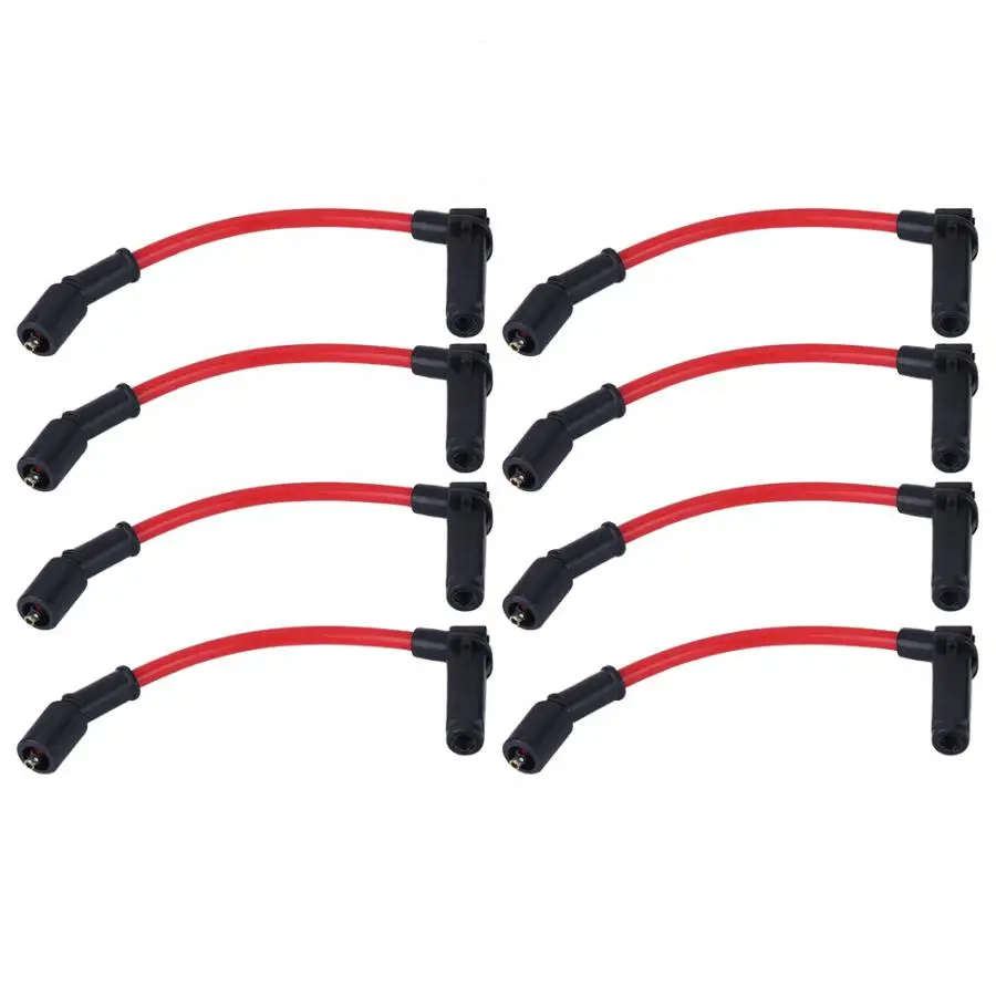 

8Pcs LSx LS1 LS2 LS3 LS6 LS7 Spark Plug Wires for CHEVY/GMC 1999-2006 4.8L 5.3L 6.0L Ignition Wire Spark Plug Cable