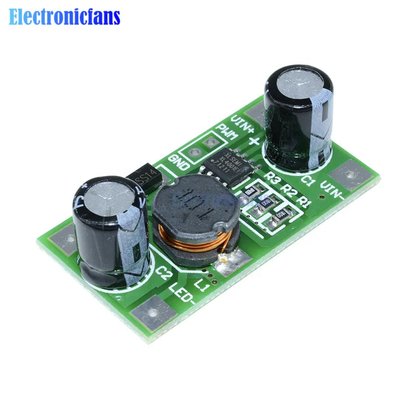 

DC-DC 5-35V To 700mA Step Down Buck Power Supply For Arduino CC/CV Step-Down Power Module PWM Dimming LED Driver